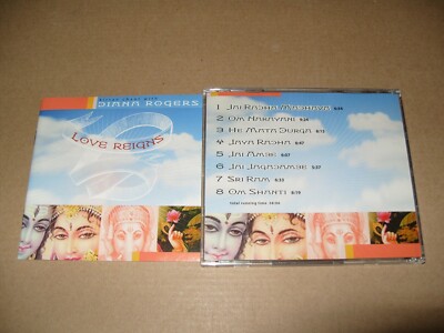 Love Reigns by Diana Rogers (CD-Audio, 2007) cd + Inlays Ex+ condition (C24)