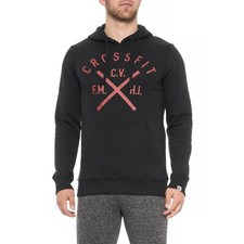 Reebok CrossFit Men's Heritage Performance Pullover Hoodie CF4550 NWT 2XL XXL