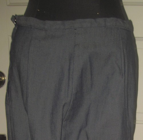 Vintage 70's JCPenny Dressy Darted Side Closure Blue Denim Jeans M - Picture 5 of 5