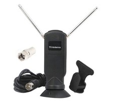 Telescopic TV Antenna W/ 6 Feet Cord For DTV DVB-T UHF VHF USB TV Tuner Stick