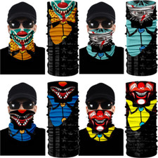Halloween Skull Face Mask Neck Gaiter Sports Running Fishing Seamless Scarf US