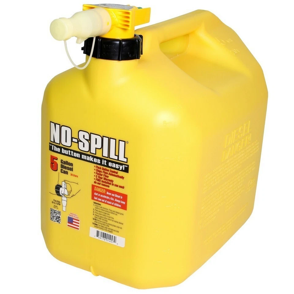 No Spill Kanister 20L Benzin Diesel Kraftstoff Einfüllsystem NOSPILL20DJ W2681 - Bild 1 von 1