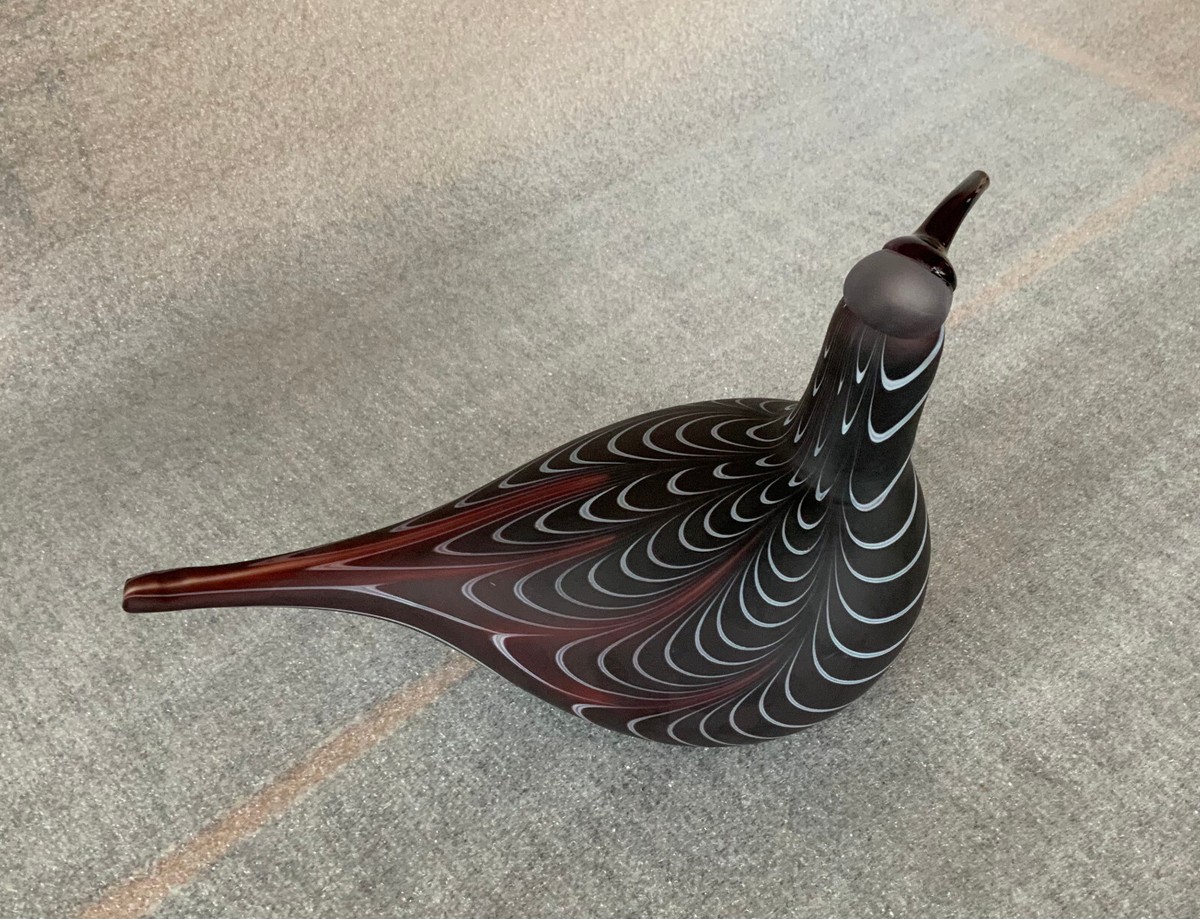 Iittala Birds by Toikka Curlew 195 X 350 Mm Signed for sale