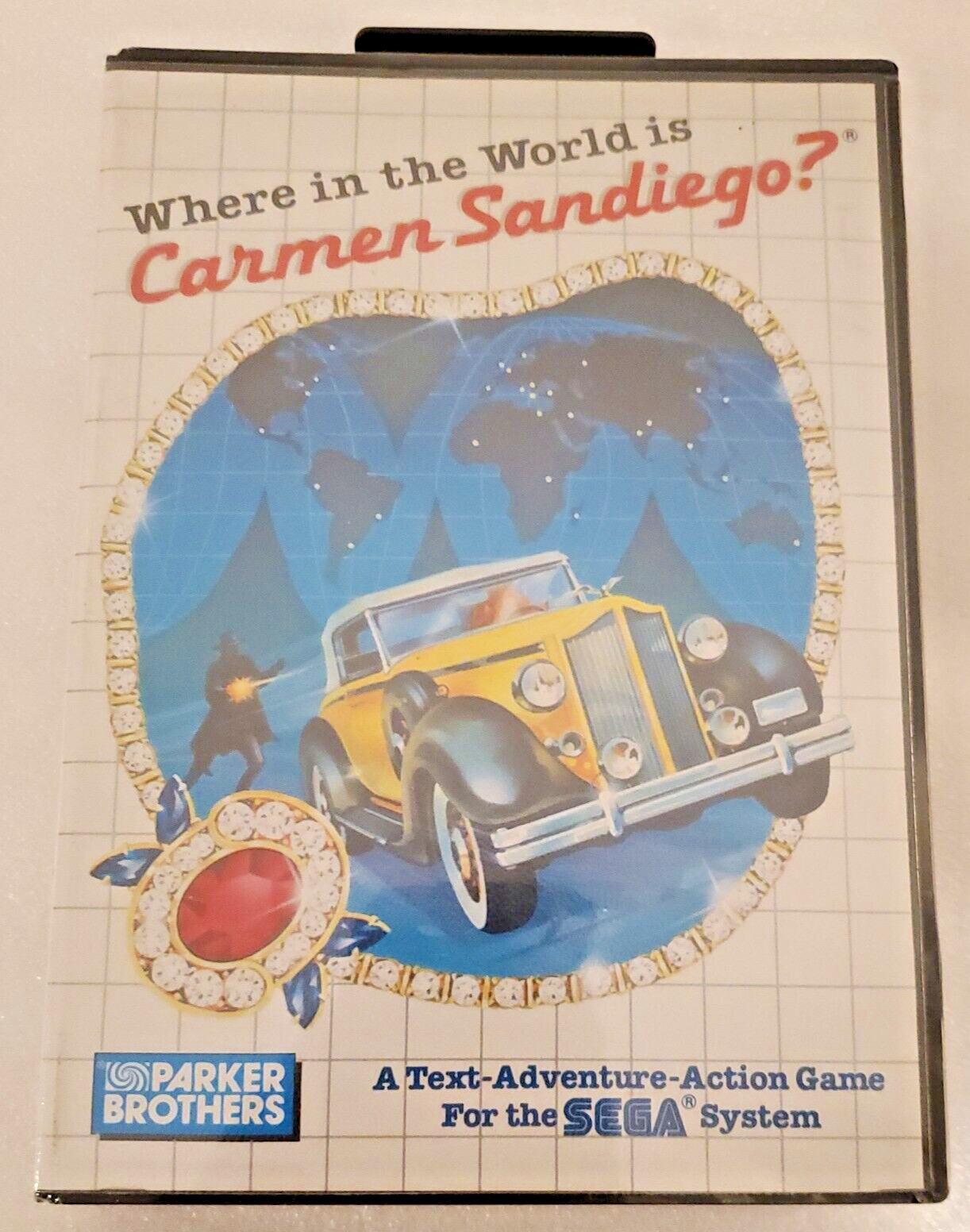 VINTAGE Where in the World is Carmen Sandiego ? Sega Master System. 1988,NEW