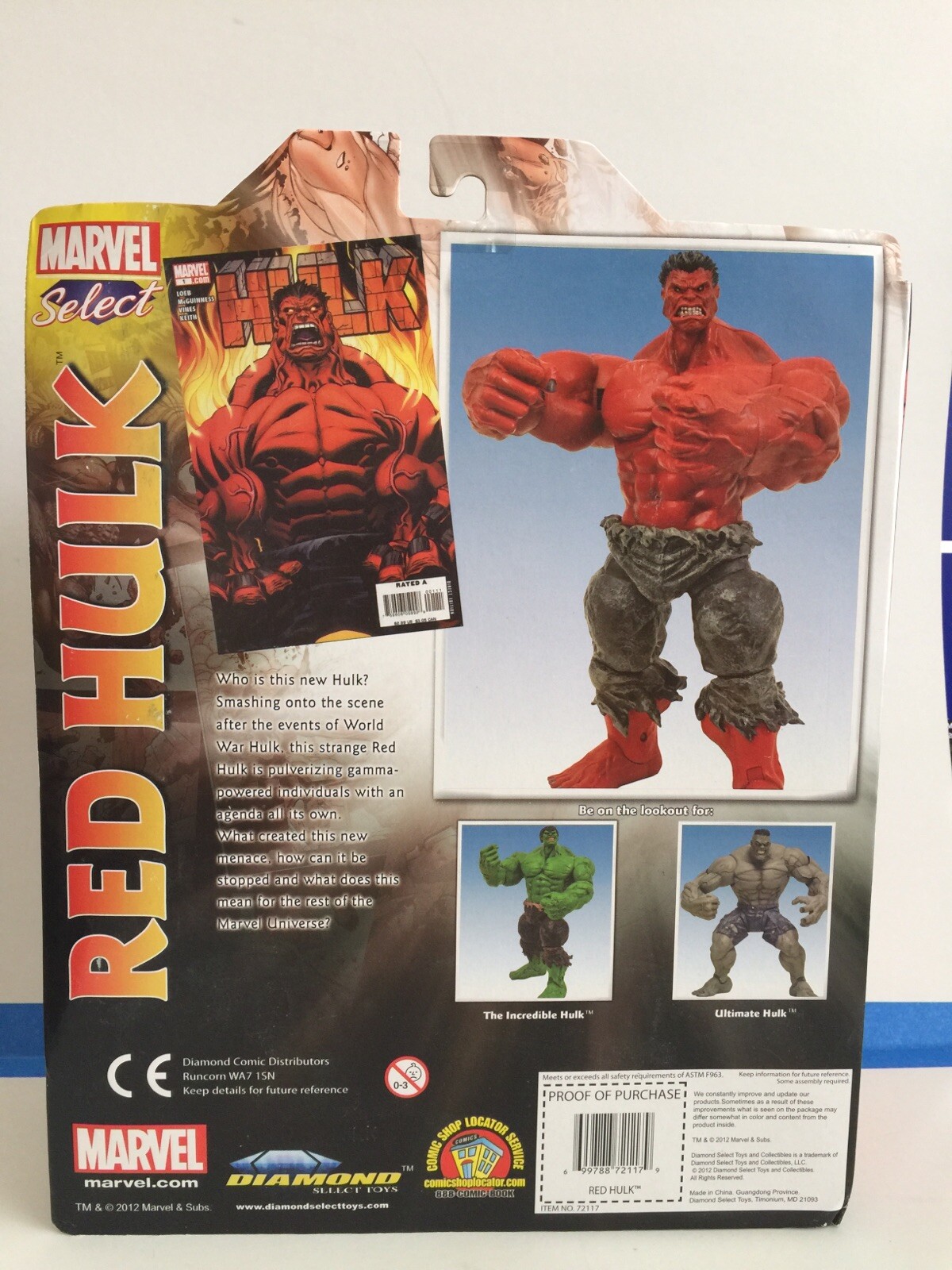 red hulk diamond select