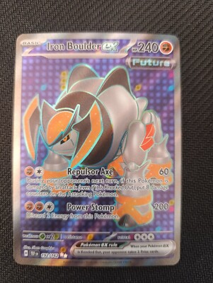 Iron Boulder ex #192 Pokemon Temporal Forces