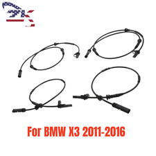 4pcs Front Rear Lr Abs Speed Sensor For Bmw 34526869293 34526855050 X3 X4 F25 4pcs Front Rear Lr Abs Speed Sensor For Bmw 34526869293 34526855050 X3 X4 F25