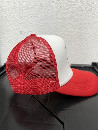 LOT OF 3 SEA ISLE SPIKED ICED TEA RED MESH TRUCKER HATS SNAP-BACK NEW RARE PROMO - Picture 4 of 6