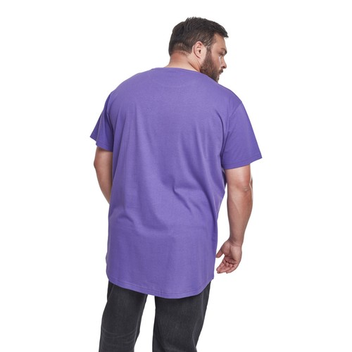 Urban Classics Shaped Long Tee Basic T-shirt Extra Long Jersey Regular Oversize - Picture 155 of 186