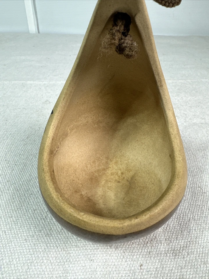 Cactus/Flower Hanging Bird Feeder Pot Southwestern Pottery Clay - Image 3 of 4