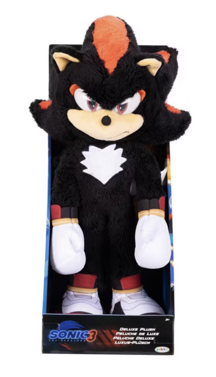 Sonic the Hedgehog Shadow Deluxe Plush Toy New with Tag
