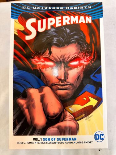 Superman DC Universe Rebirth Vol 1 Son Of Superman Powieść graficzna - Nowa - Zdjęcie 1 z 3