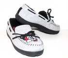 Embroider MICKEY MOUSE Xmas Slippers MOCCASINS Style SHOES Rubber Soles MEN 7-8 — photo 2