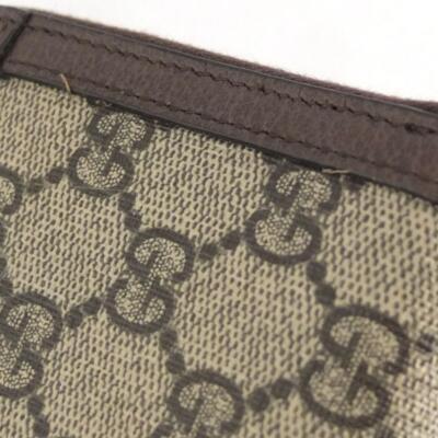 GUCCI Ophidia GG Zip Around Wallet 523154 GG Supreme Used #009 | eBay