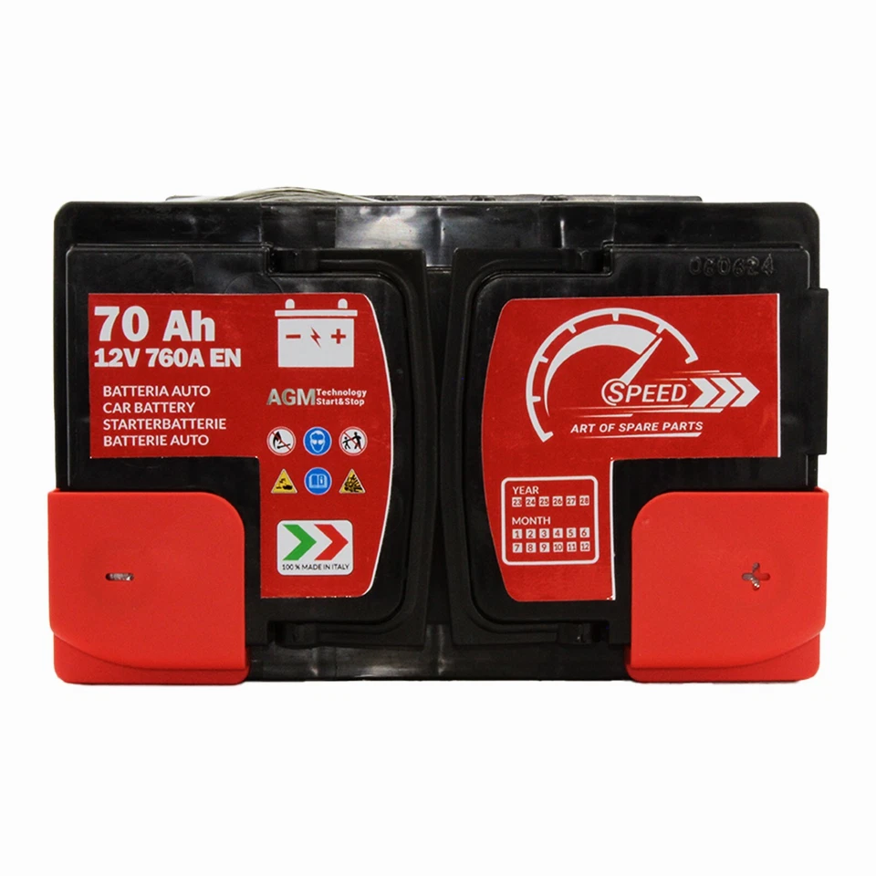 Batteria Auto AGM Start&stop Speed 70Ah 760A 12V L3 - Imagen 3 de 4