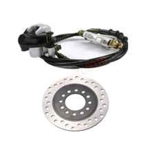 Rear Hydraulic Brake Master Caliper Disc Rotor for Go Kart Quad ATV Trike Taotao
