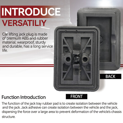 x4 Jack Jacking Point Pad Lifting Support 51718268885 for BMW 3 6