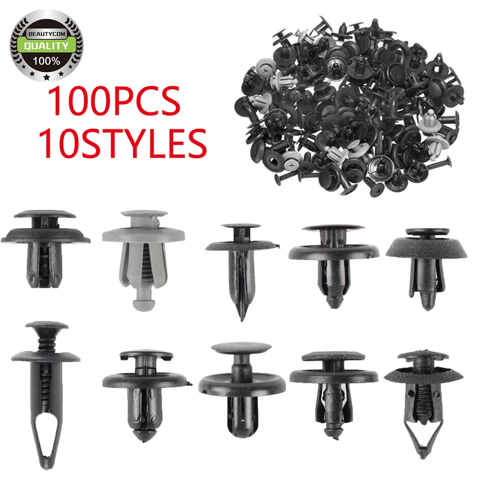 100X Remaches Parachoques Clips Para Peugeot 207 307 308 Pontiac G3 G5 G6 2010 Foto 2 de 4