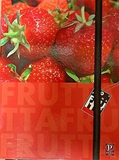 Raccoglitore cartellina elastico Pigna Frutta - Fragole