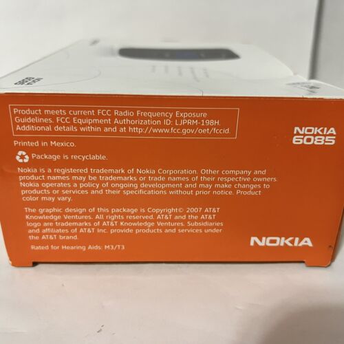 Nokia 6085 puste pudełko część zamienna - Zdjęcie 4 z 4