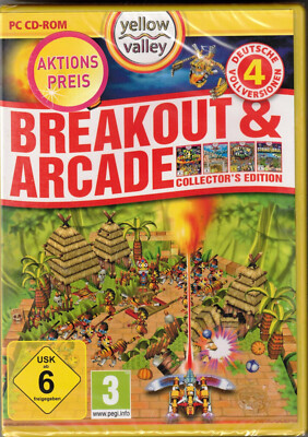 Breakout & Arcade - Collectors Edition - PC - deutsch - Neu / OVP * Wimmelbild
