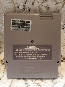 Super Mario Bros Duck Hunt & Iron Sword Wizards & Warriors II (NES, 1985) S4