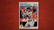 2022 Topps Heritage #NAP-20 Jose Siri New Age Performers