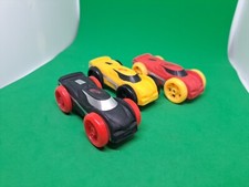 Hasbro Nerf Nitro Foam Lot Of 3 Toy Car Loose