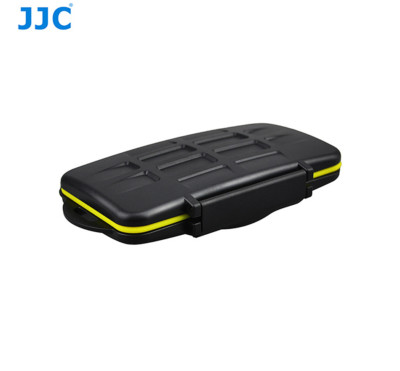JJC MC-SD12 Water-Resistant Anti-shock Memory Card Case for 12 x SD cards 