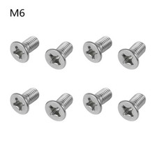 8x Bulloni Viti Disco Freno Acciaio Inox M6 per Honda Civic Accord CRX CR-V