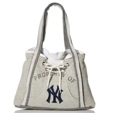 Ladies Embroidered Hoodie Purse Handbag - New York Yankees MLB