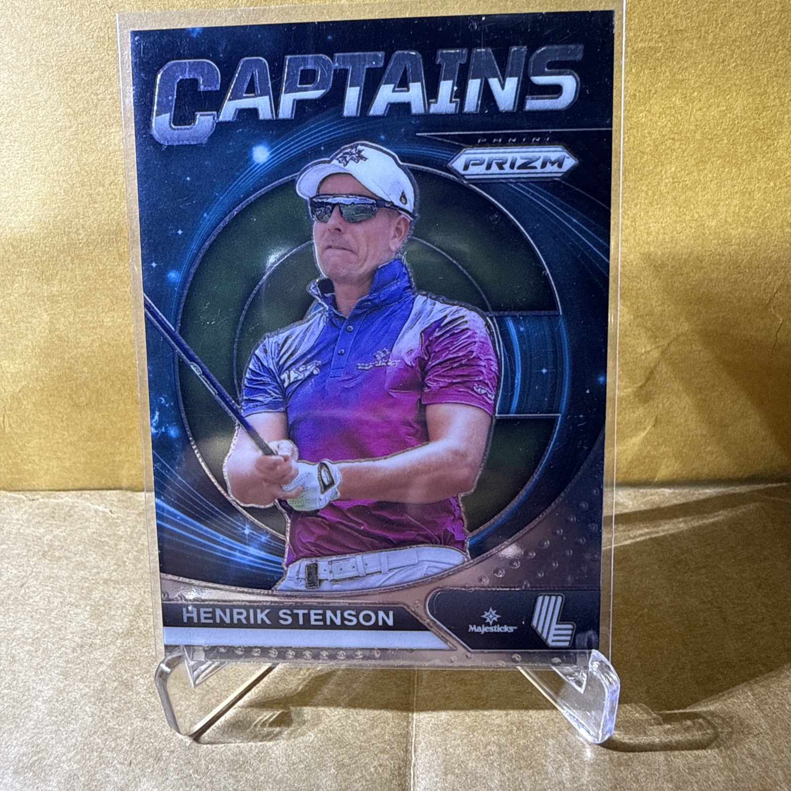 2024 Panini Prizm LIV Golf Captains Henrik Stenson #78 Card