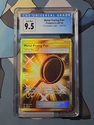 Metal Frying Pan graded CGC 9.5 for sale on eBay