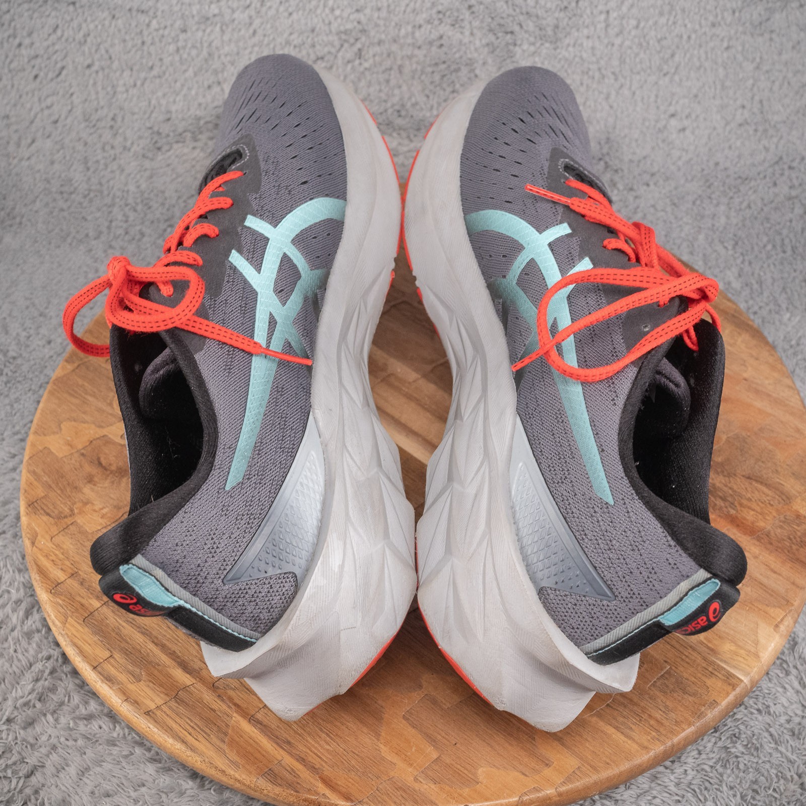 ASICS Z10920* Grey Novablast 2 Woman's Running Shoe Sneaker Size 14 M thumbnail 5