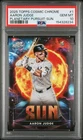 2025 TOPPS CHROME COSMIC AARON JUDGE PPS-1 PLANETARY PURSUIT SUN PSA 10