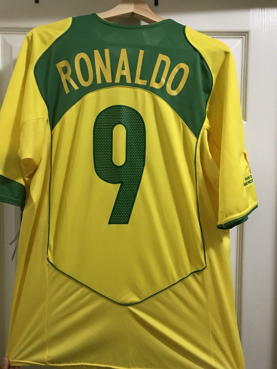Brazil Ronaldo 2002 World Cup Jersey limited edition | eBay