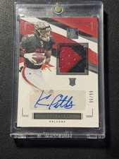 2021 Panini Impeccable - Rookie Patch Autographs Kyle Pitts #RPA-KP /99 ATL