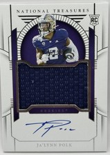 2024 National Treasures Ja’Lynn Polk Collegiate Rookie Auto Patch 75/99