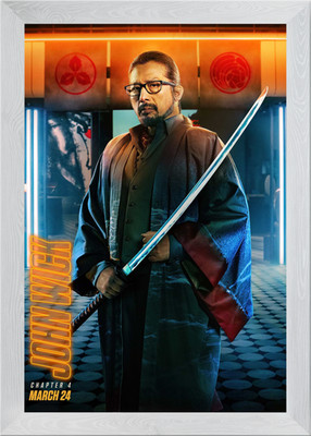 Shimazu Koji: John Wick Kapitel 4 gerahmtes Wandbild Poster Leinwanddruck Bild