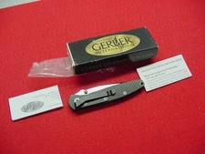 Gerber- SLB 3.25 S-Titanium Liner Locker- ATS-34 Knife- 1st Production Run-New!