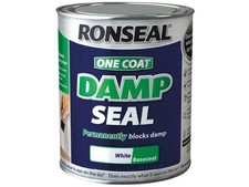 Ronseal One Coat Damp Seal White 250Ml RSLOCDSW250