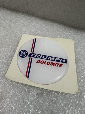 Triumph Dolomite selbstklebendes Resin Emblem 47 mm B42