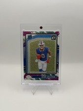 2024 Panini Donruss Optic - Rated Rookie Keon Coleman #263 Jazz Prizm (RC)