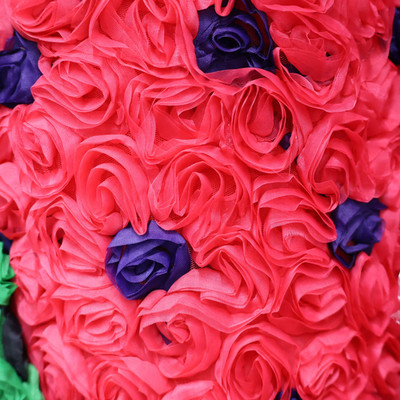 2-Tone 3D Rosette Fabric (3 colors) - By the Yard