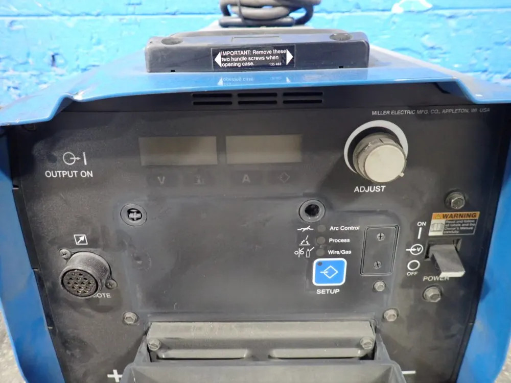 MILLER INVISION 450 MPA WELDER 450 A 11250910016