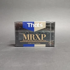 THAT'S MR-XP 60 Japan 1987 Type IV Metal Compact Cassette Tape