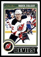 2014-15 O-Pee-Chee #381 Marek Zidlicky New Jersey Devils Hockey Card