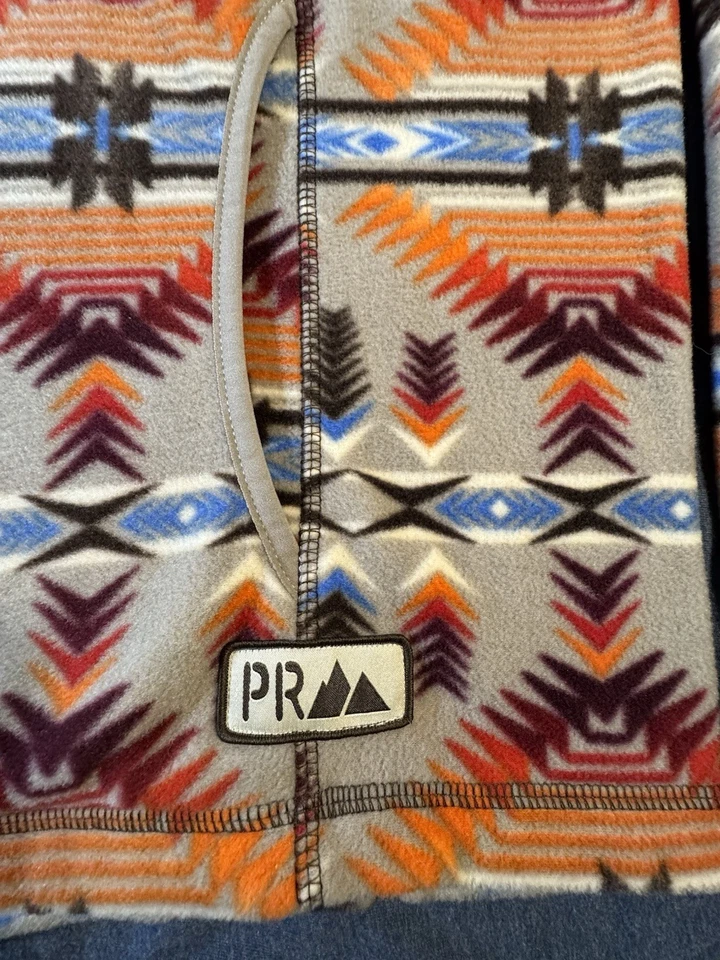 Pullover Western Powder River Outfitters Panhandle polar talla XL cuarto azteca cremallera Foto 3 de 4