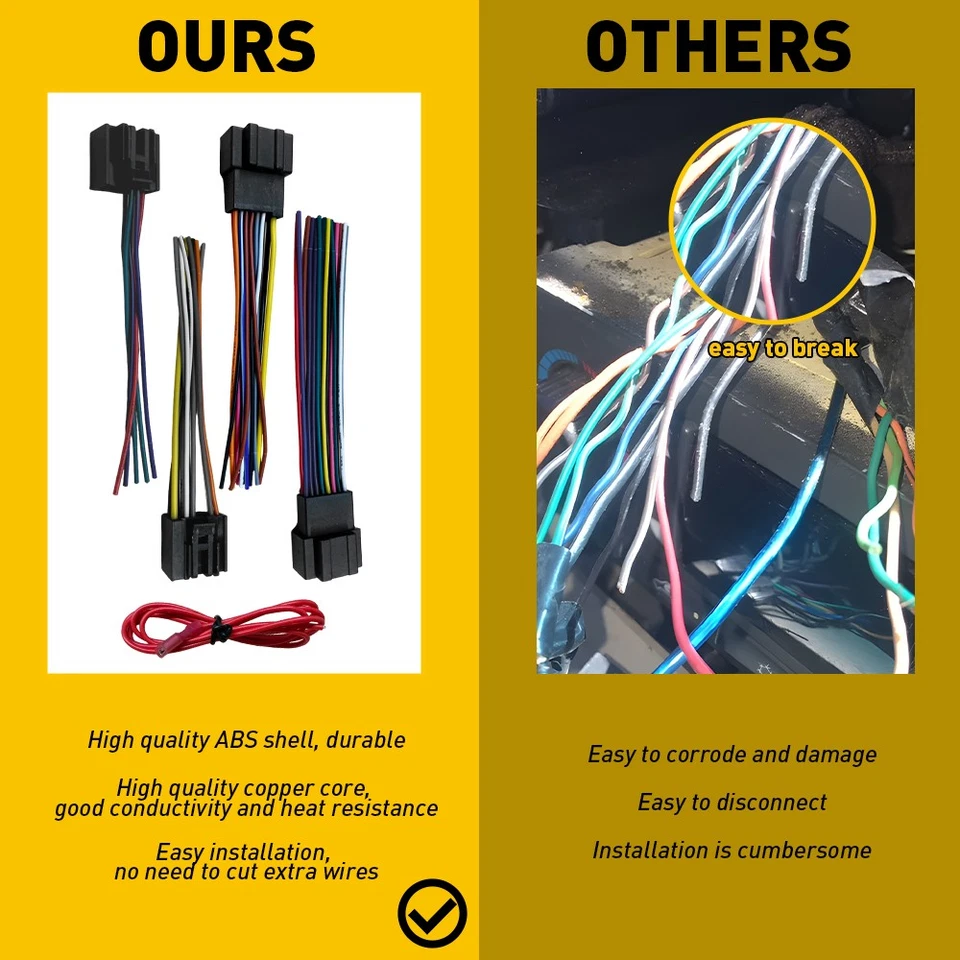 Hot автомобиля радио заменить обратный жгут проводов для PONTIAC Bonneville 2003-2005 EO - Изображение 4 из 4