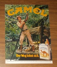 Seltene Werbung CAMEL - Der Weg lohnt sich #2 1984